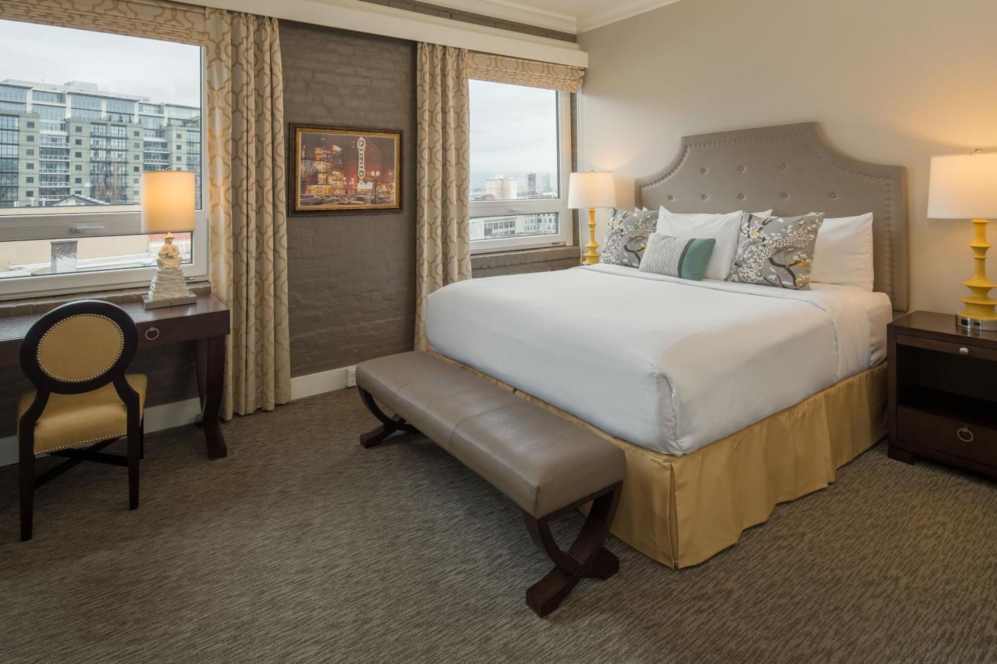 Deluxe Zimmer mit Kingsize-Bett und Küche