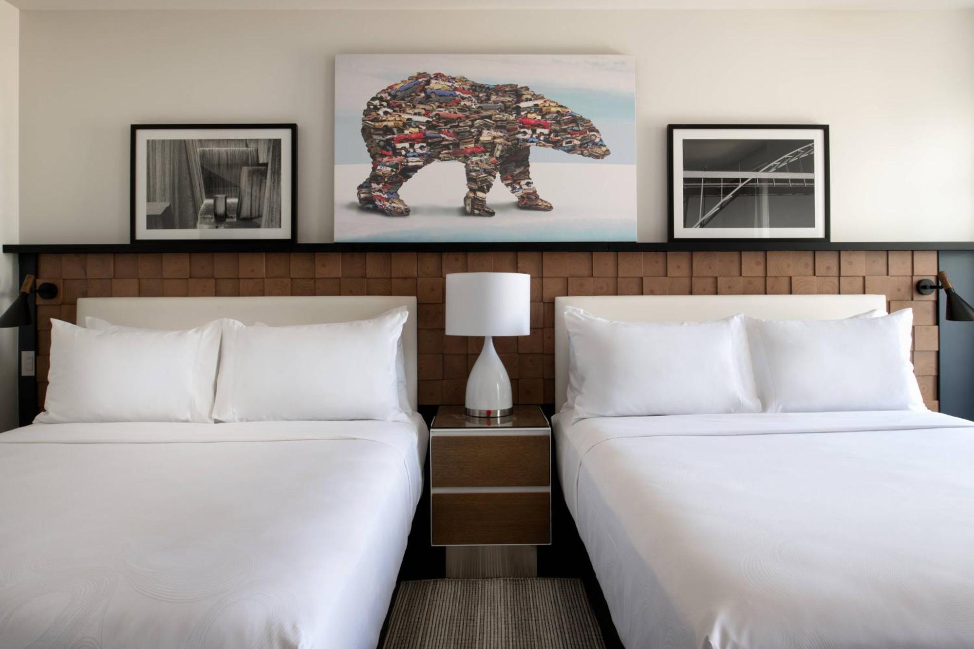 Queen Room Two Queen Beds City View Concierge Lounge Access